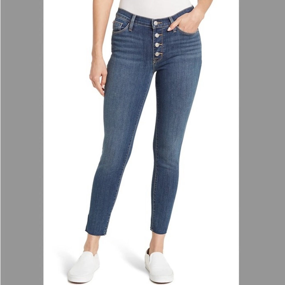 Hudson | Natalie Midrise Skinny Crop Jeans